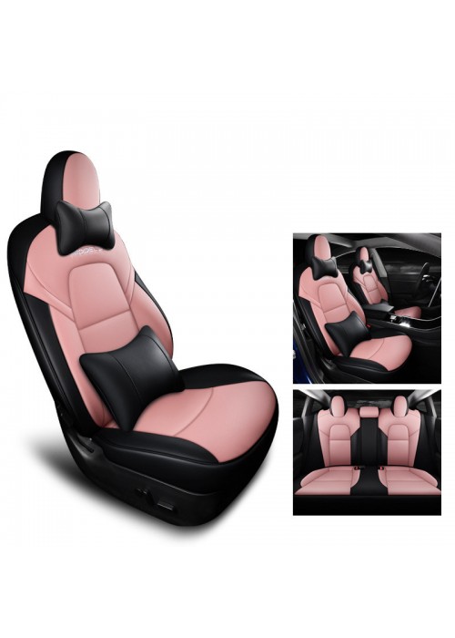 Designer Car Seat Leather Cover For Tesla Model 3 /21