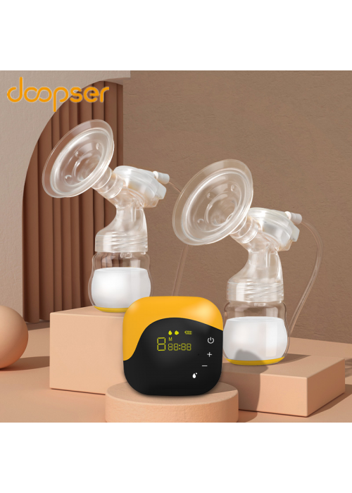Desktop Electric Breast Pump Dual Type Massage Function Mobile App Gift For Mom Backflow Prevention