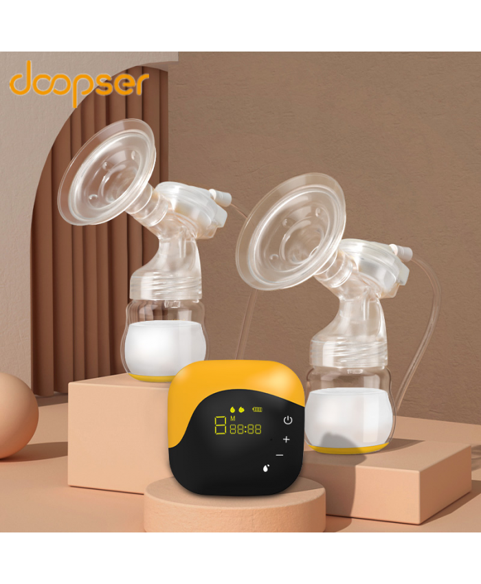 Desktop Electric Breast Pump Dual Type Massage Function Mobile App Gift For Mom Backflow Prevention