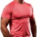 Factory Direct Supply Workout Mens T-shirt Fitness Men Sports Compression Shirt Basic Style-Black