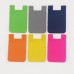 factory direct sale Silicone Stick on Cell Phone Wallet Pocket Credit Card Holder Back Phone Case Pouch Sleeve Pocket