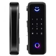 Intelligent TTlock Glass Lock Mobile Phone Remote Control Password Fingerprint Card Smart Glass Door Lock