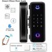Intelligent TTlock Glass Lock Mobile Phone Remote Control Password Fingerprint Card Smart Glass Door Lock