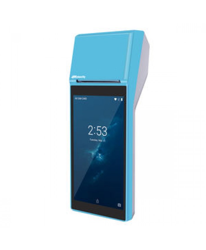 Mobile 5.5 Inch Touch Screen Wireless Mobile Android Pos System With Thermal Printer Scan 1D 2D QR Scanner