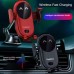 S11 wireless car charger intelligent infrared automatic induction car mobile phone base wireless charger bracket