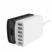 Desktop Rapid and Intelligent 12 AMP 60 W 6 Port USB Charger With Auto Detect Technology for Mobile Phone