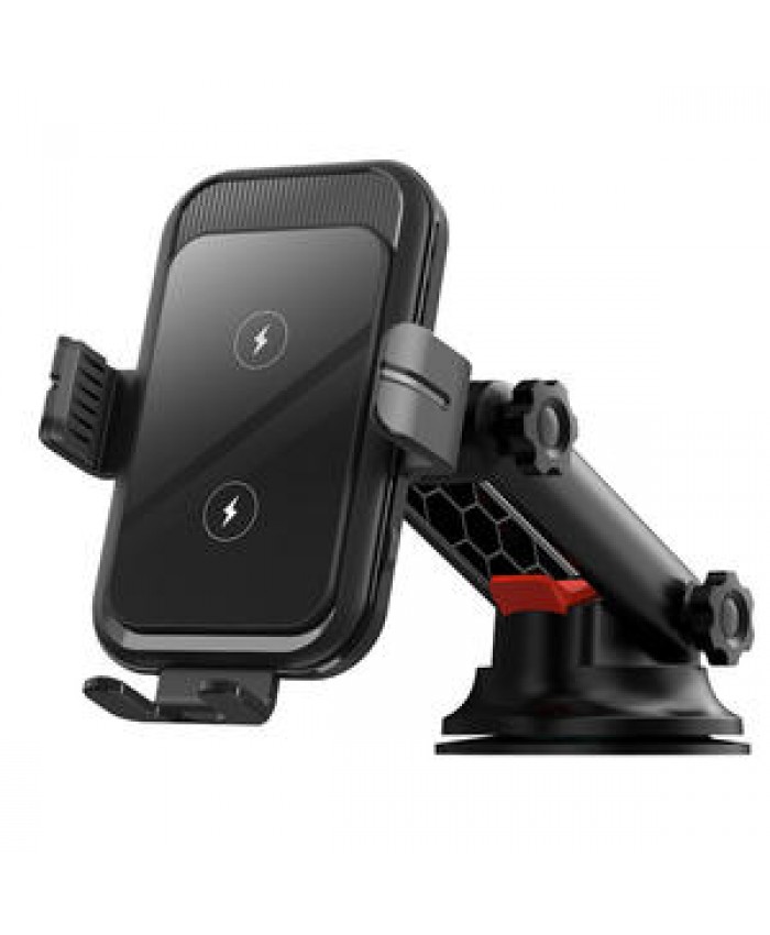 Car Phone Holder Magnet Stand Auto Position Intelligent Fast Wireless Charging Anti Shaking Rotation Gravity Mobile Phone Holder