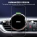 15W fast wireless charger Qi intelligent induction automatic clip wireless charging car mobile phone holder
