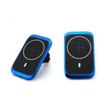 intelligent fast quick small type-c 15w magnet wireless car charger mobile cell phone with mini power adaptor