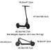 New E-Scooter 10 inch Long Range 45KM 65KM 350W 2 wheel electric scooter