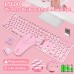 [local ship]Langtu Wireless Keyboard and Mouse Set Backlight And Recharge Keyboard With Usb Receiver