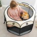 Foldable Pet Playpen Tent Dog Cat Fence Puppy Exercise Play Kennel Cat Delivery Room Cat Bed