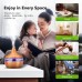 Warranty✅Air Humidifier Ultrasonic Scent Humidifier Aromatherapy Essential Oil Diffuser USB Light