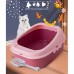 Cat Litter Box With Scoop Kitten Litter Box Cat Toilet Deodorization leakage prevention Litter Box
