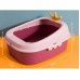 Cat Litter Box With Scoop Kitten Litter Box Cat Toilet Deodorization leakage prevention Litter Box